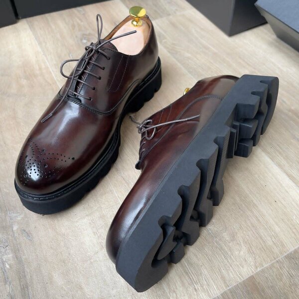 Chaussures Derby Cuir Homme