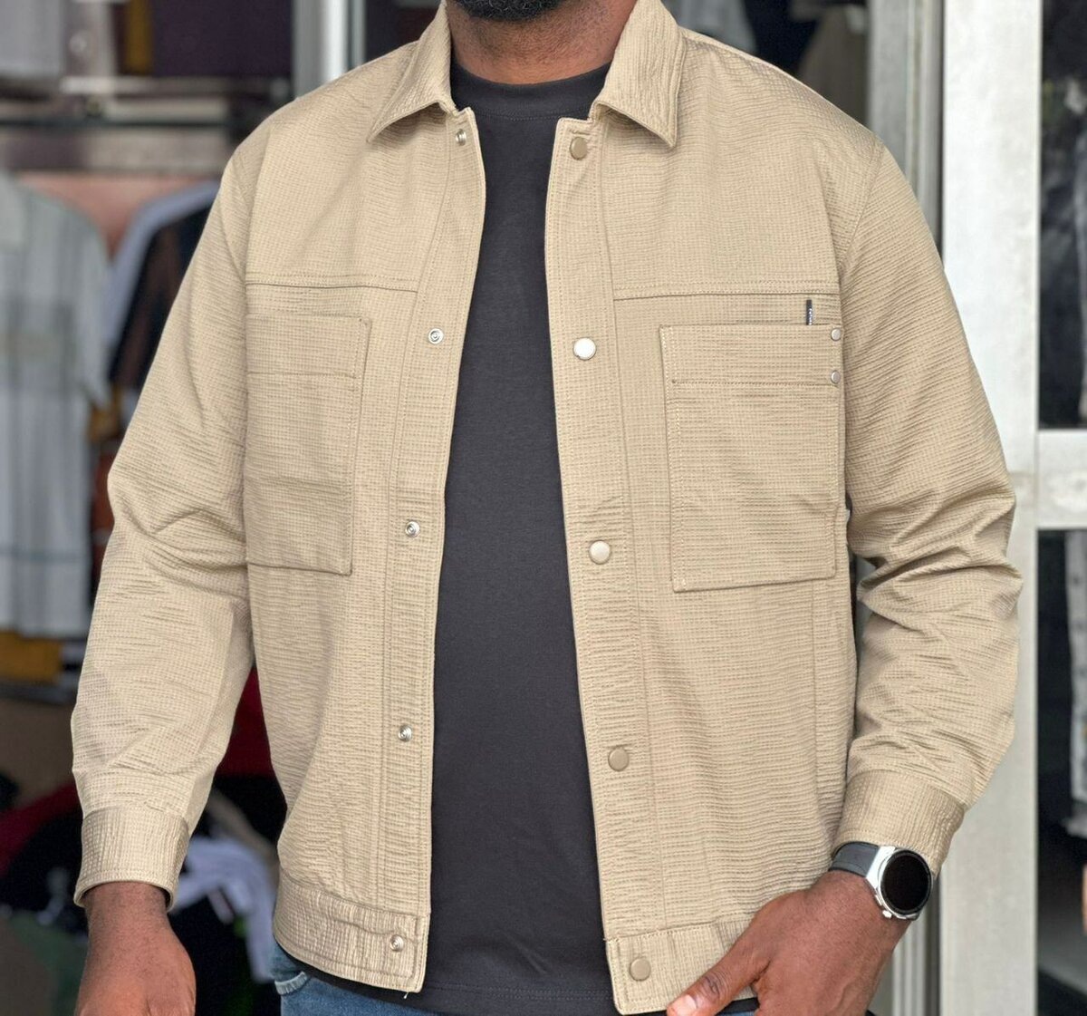 Veste Homme Style Urbain