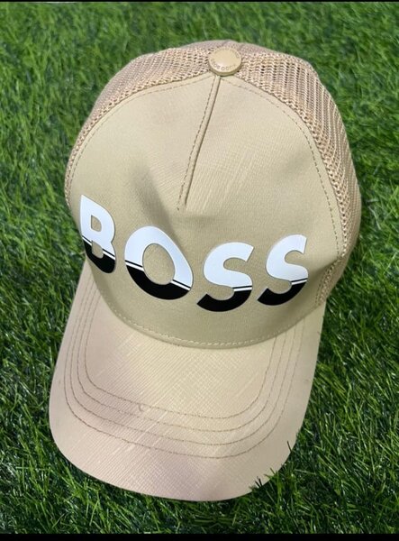 Casquette BOSS beige pour homme