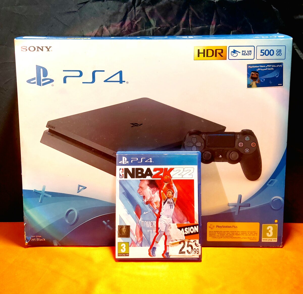 Console Sony PS4 500GB avec Jeux