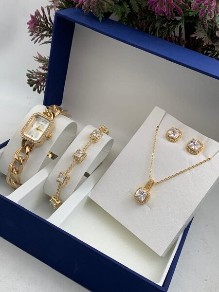 watch and jewelrys set