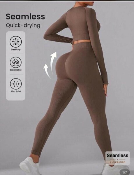 Ensemble de sport seamless