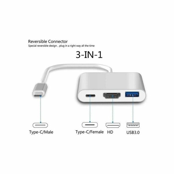 Multie port Type - C.   3en 1
