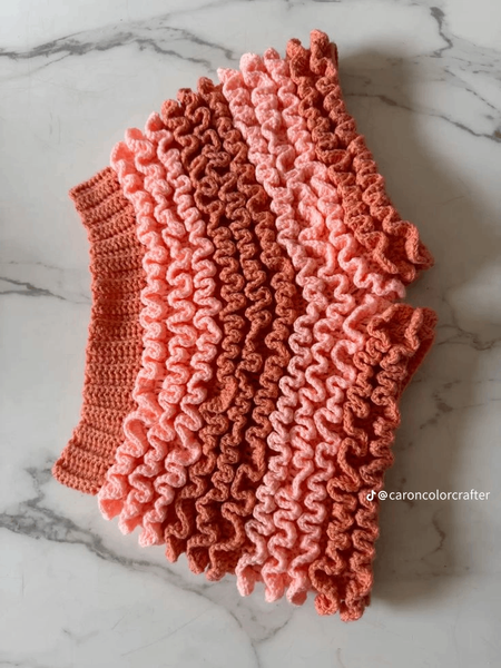 Culotte à volants rose