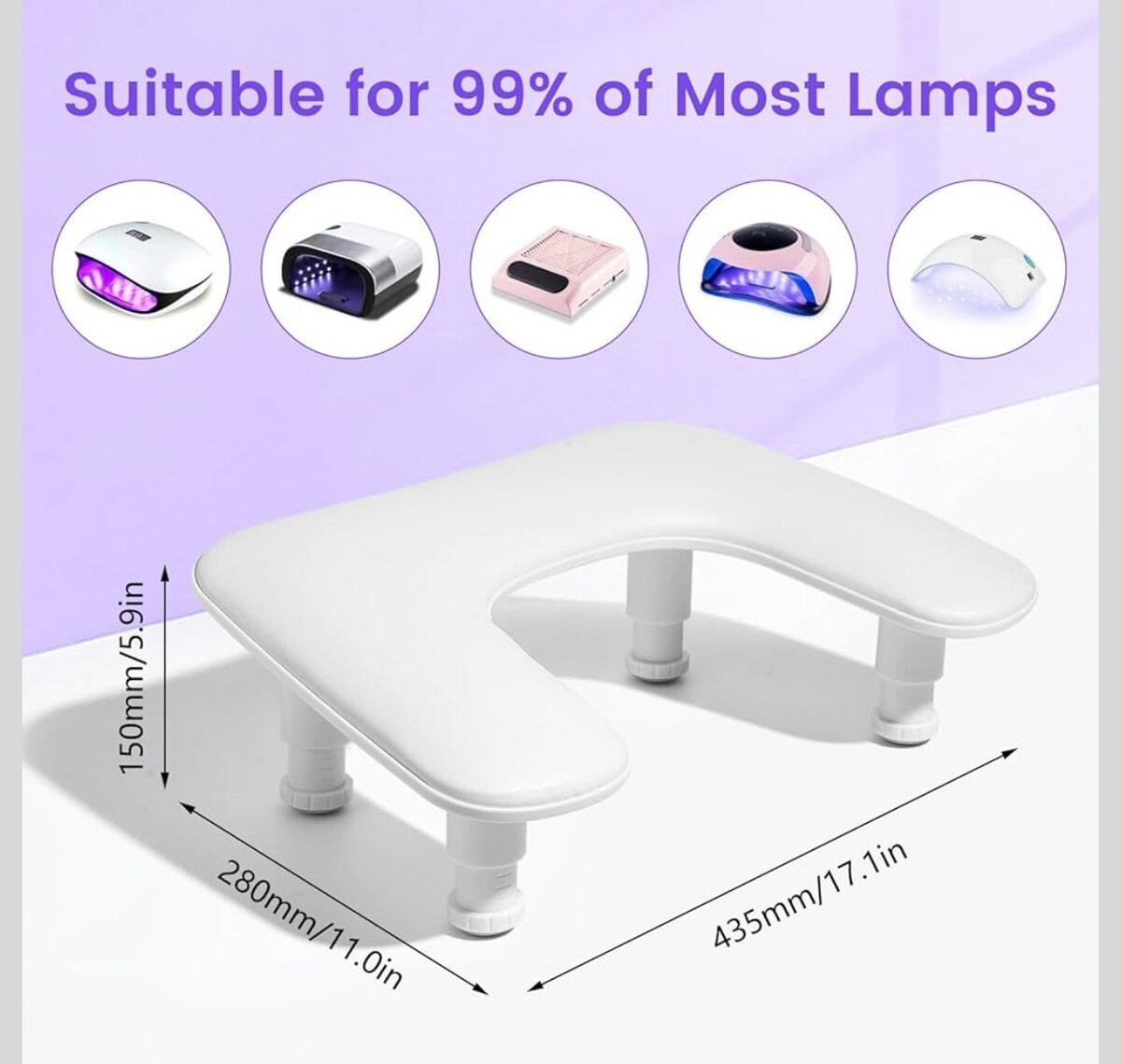 Support de Table pour Salon de Manucure