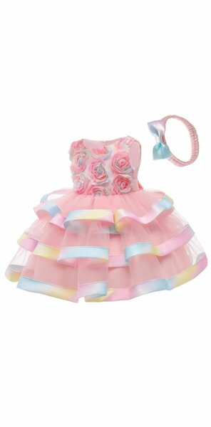 Robe bébé pastel princesse