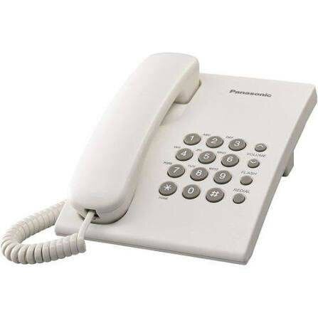Téléphone filaire Panasonic blanc