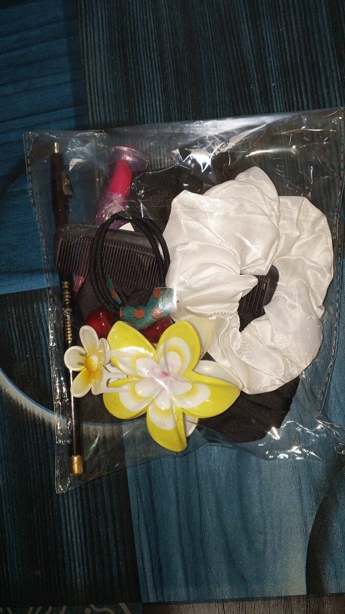 Ensemble Accessoires Cheveux Fleur