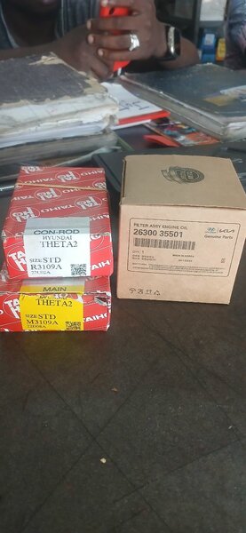 Coussinets à bielles moteur Theta