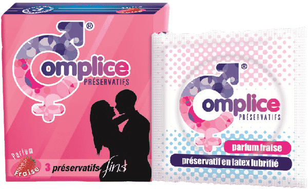 Paquets de 30 préservatifs complice