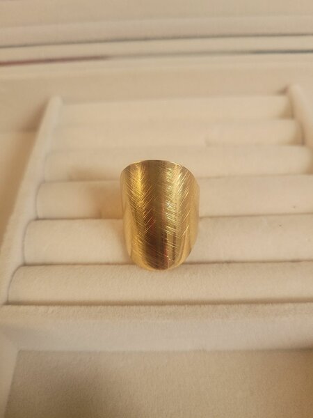 Bague en acier inoxydable