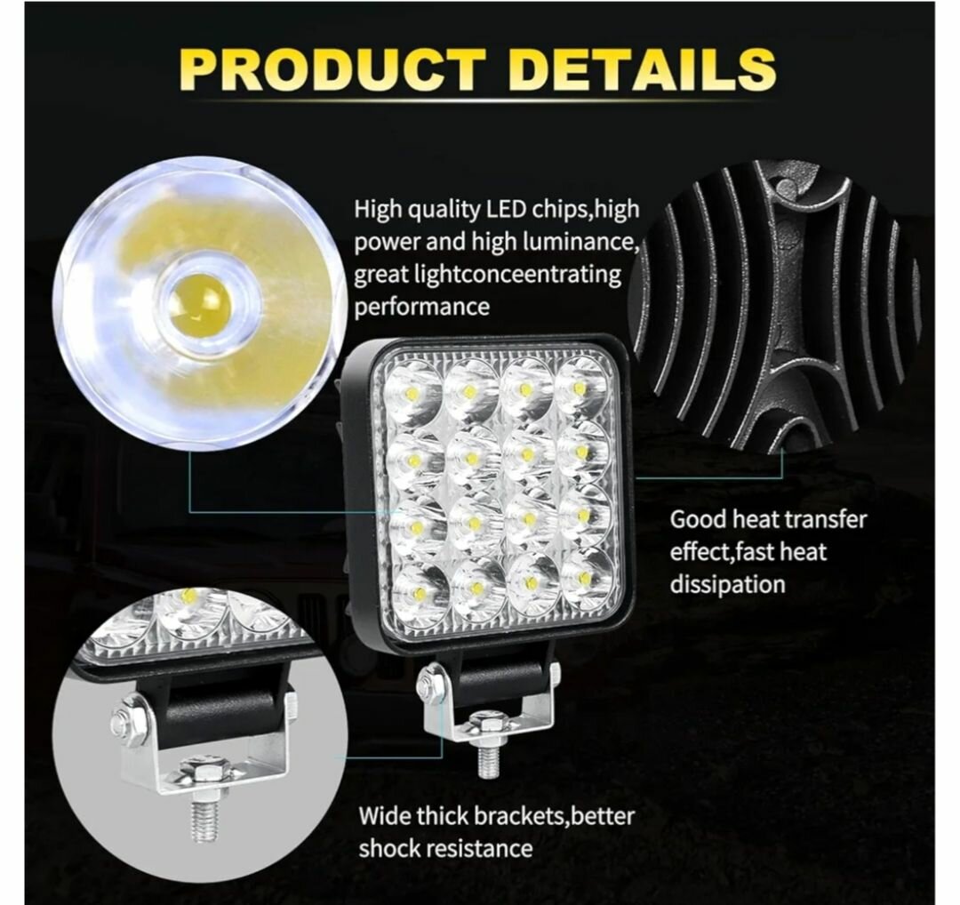 Phare LED Tout-Terrain