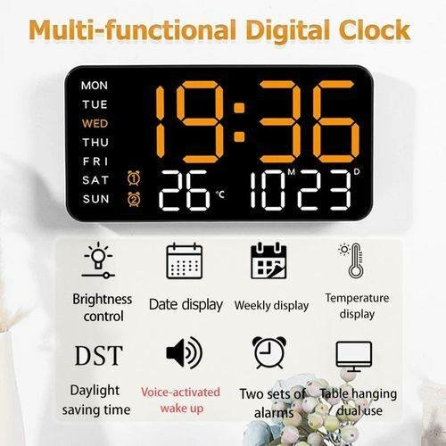 Horloge numérique multifonction