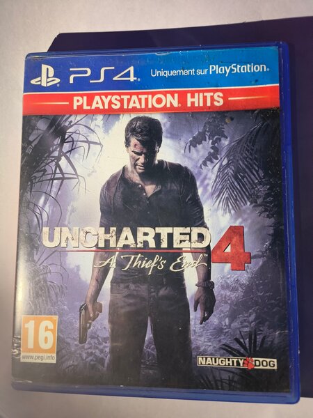 Uncharted 4 cd ps4