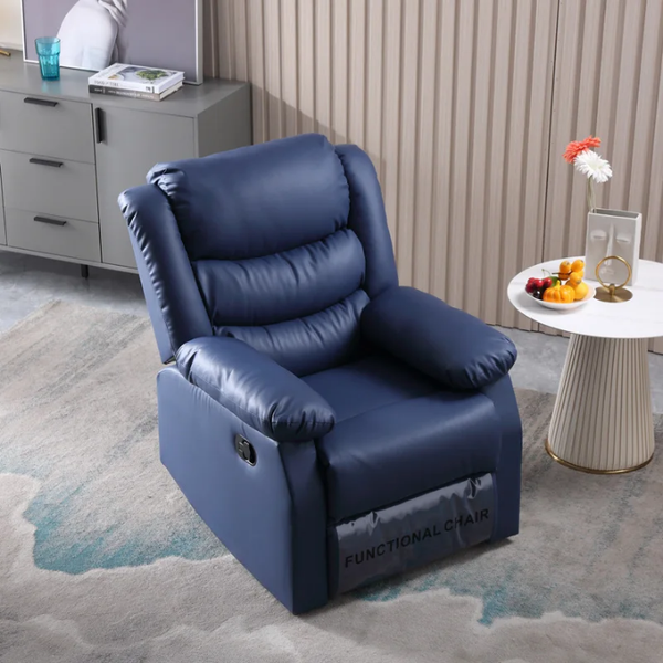 Fauteuil inclinable en cuir confortable