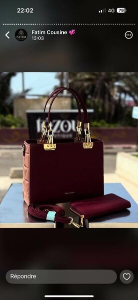 Sac à main élégant en cuir