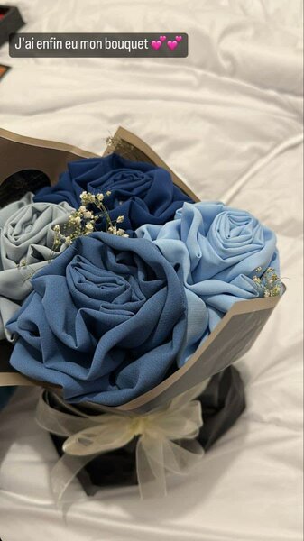 Bouquet et box de foulard