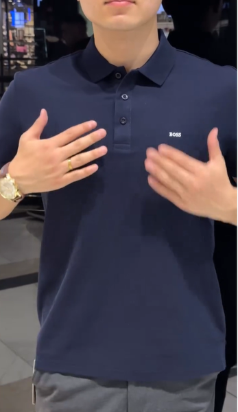 Батник BOSS  синий