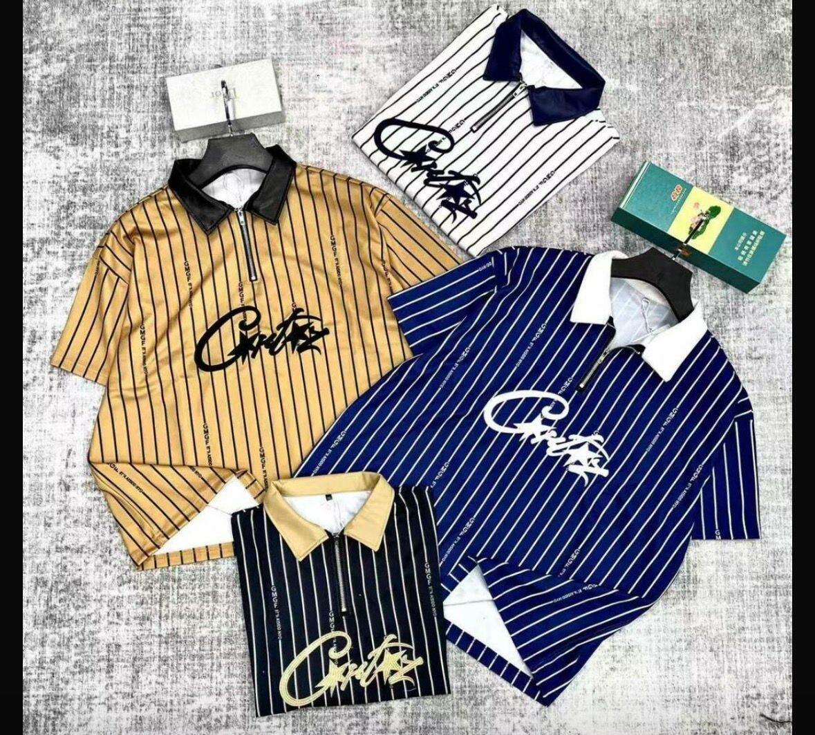 Chemises à rayures rétro