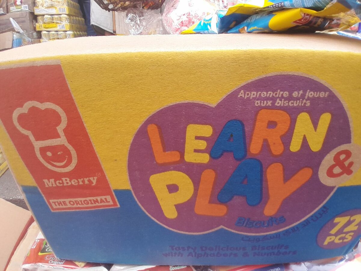 Learn and play biscuit