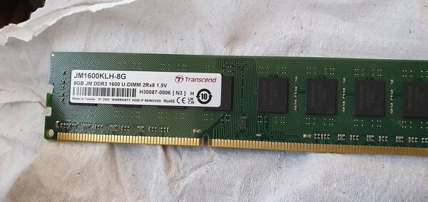 8GB DDR3 RAM FOR DESKTOP