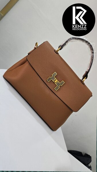 Sac à main cuir marron