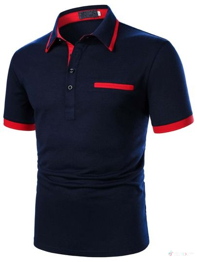 Polo homme élégant coloré