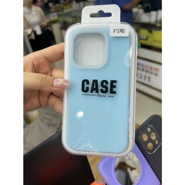 Coque iPhone 15 Pro Bleu