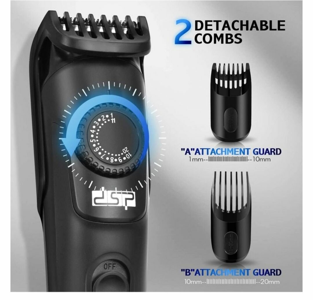 3W CORDLESS BEARD & BODY ULTIMATE HAIR TRIMMER