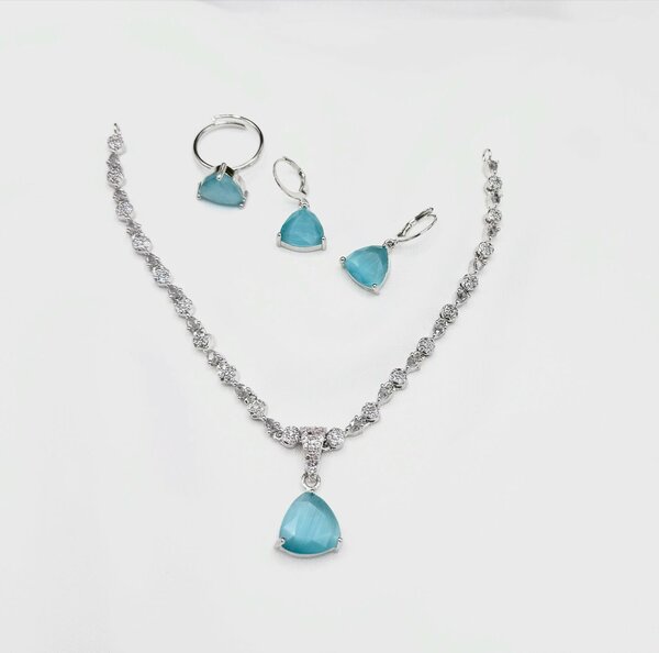 American Diamond 1 karat combo sets