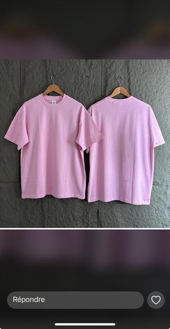 T-shirts unisex en coton