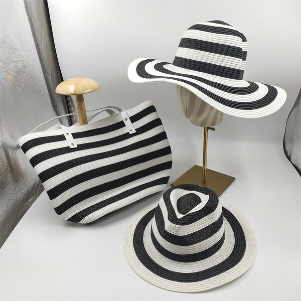 Beach bag and hats