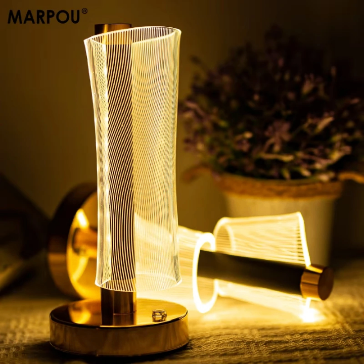 Lampe de table LED moderne