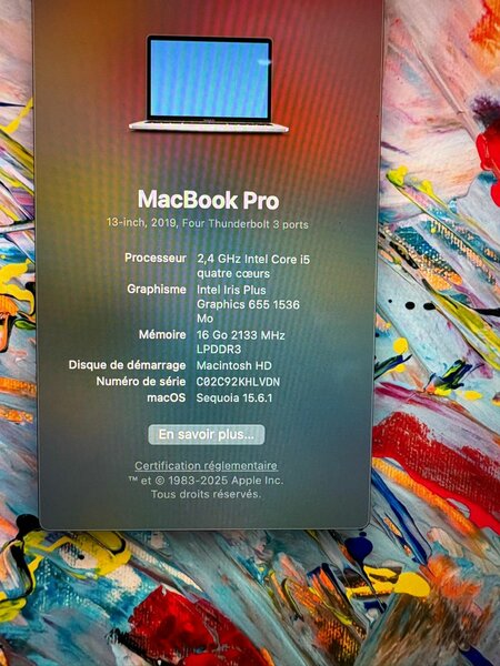 Apple MacBook Pro 13-inch 2019