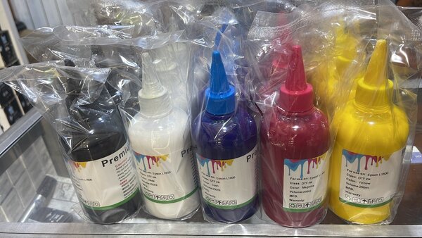 DTF ink 250ml BCYM FOR EPSON