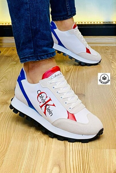 Baskets Calvin Klein colorées