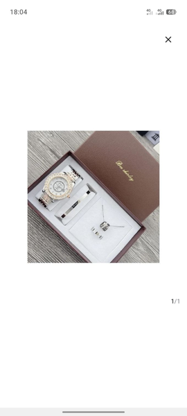 Coffret Cadeau Montre et Bijoux