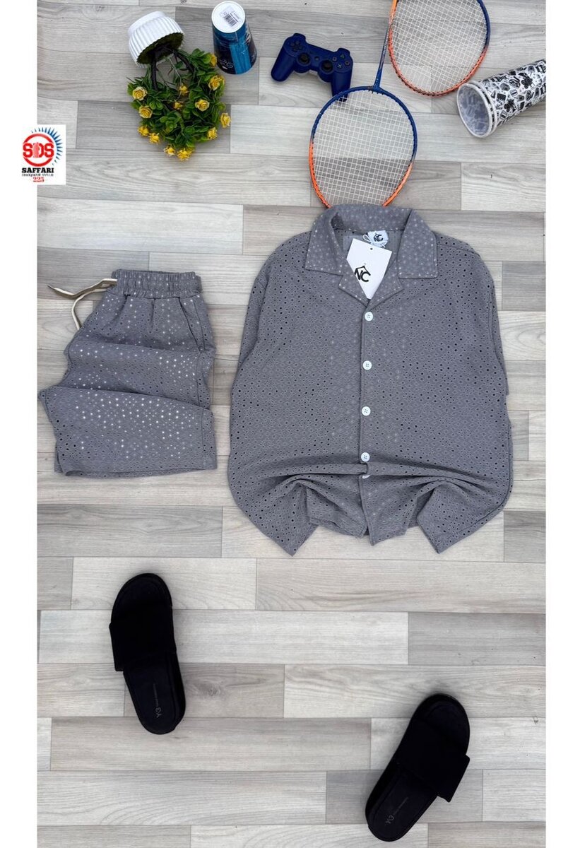 Ensemble de badminton homme