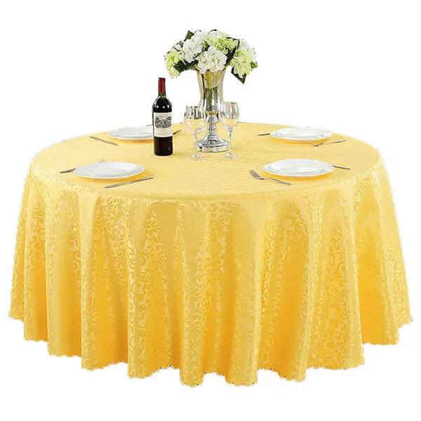 Nappe brillante jaune