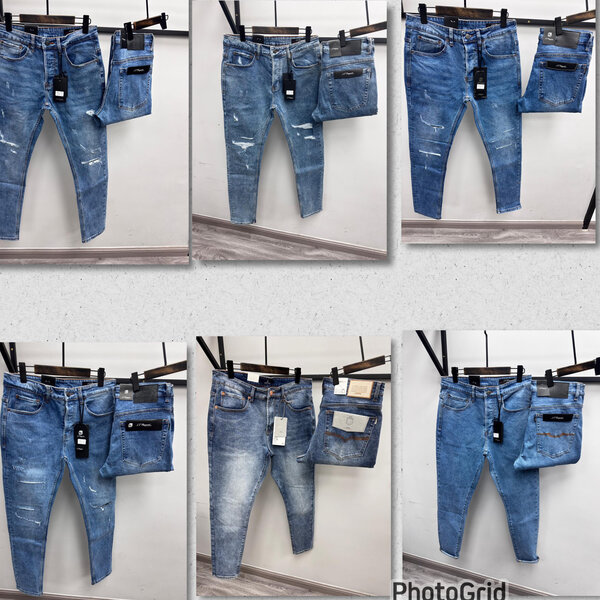 Jeans slim pour hommes