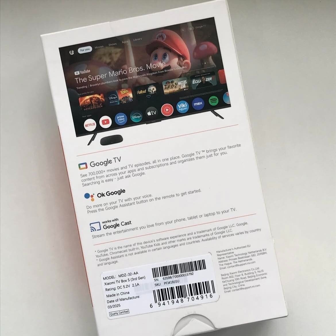 Xiaomi Box 3rd Gen 2Go/32 Go