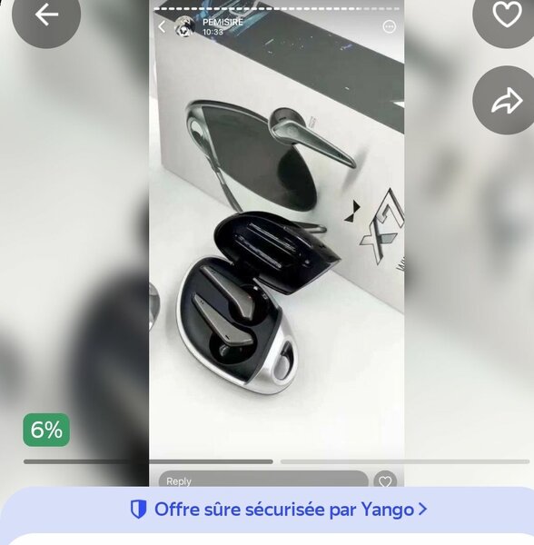 Écouteurs Bluetooth X7
