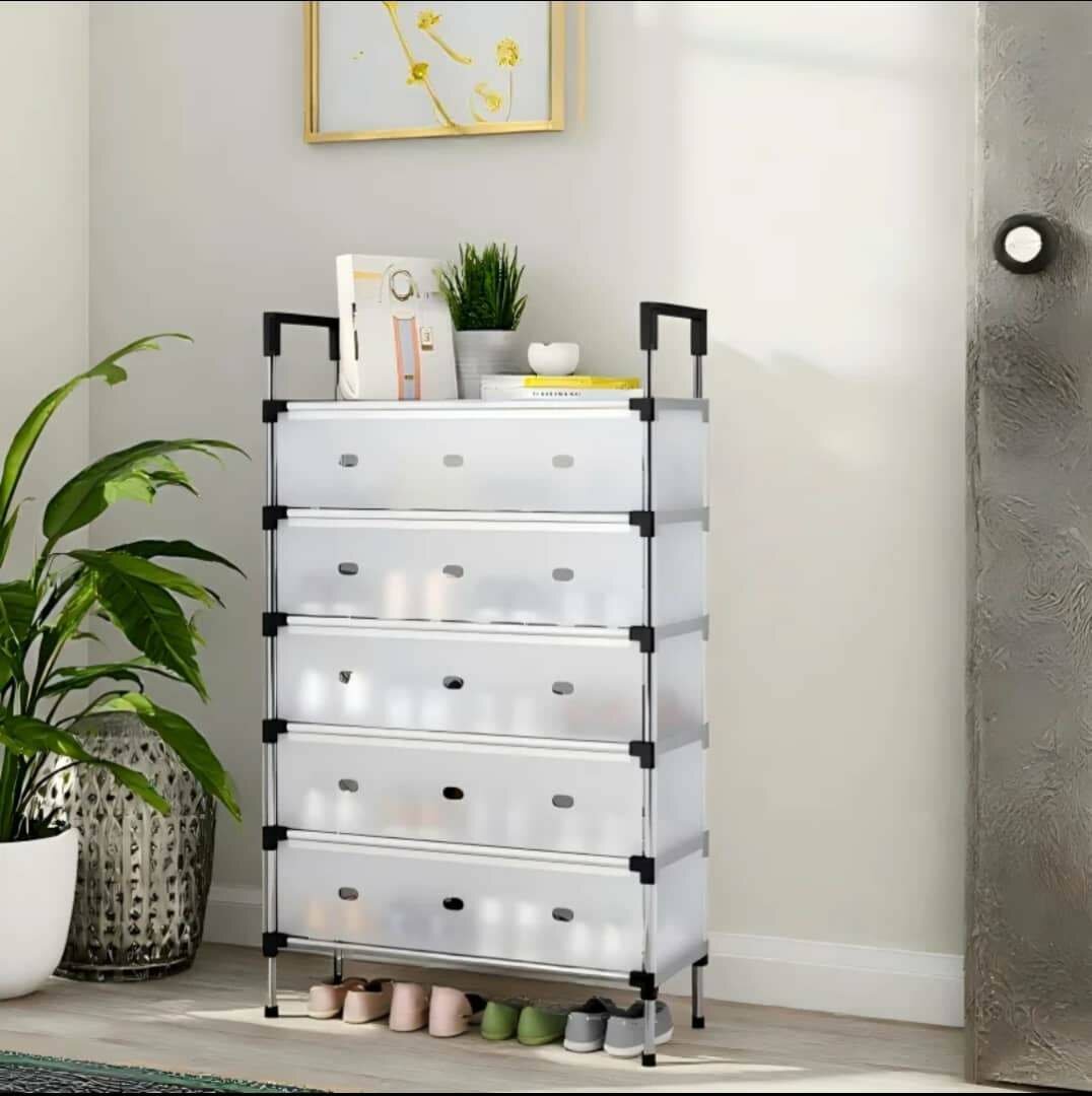 Étagère de rangement chaussures moderne