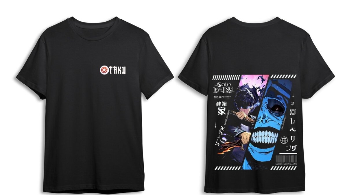 Anime Graphic T-Shirt Collection