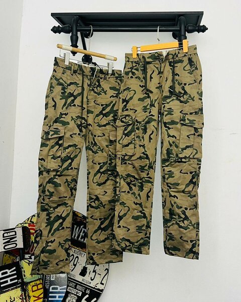 Camo side pocket