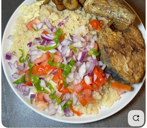 Atieke poisson grillé