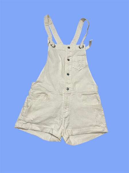 Combinaison Short Femme Blanche