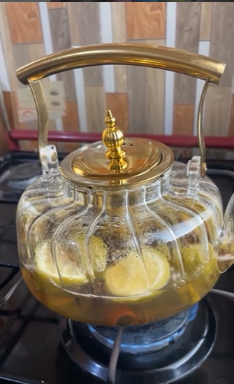 Luxurious borosilicate fire kettle available