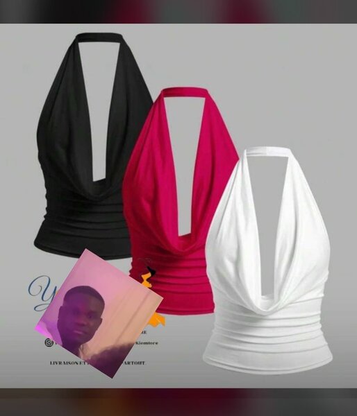 Haut dos nu femme tendance