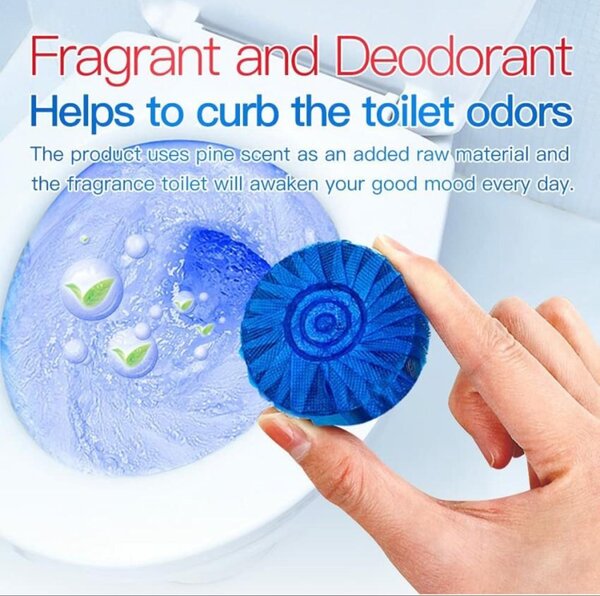 Automatic Toilet bowl cleaner Tablet( 5 pieces for 50 cedis)